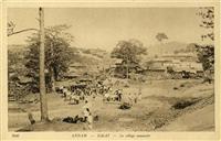 3046 ANNAM - DALAT - Le village annamite
